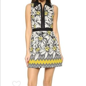 Alice and Olivia Ellis Collared Dress